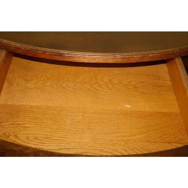 Vintage Round Wooden Table, 1920s For Sale - Image 14 of 18
