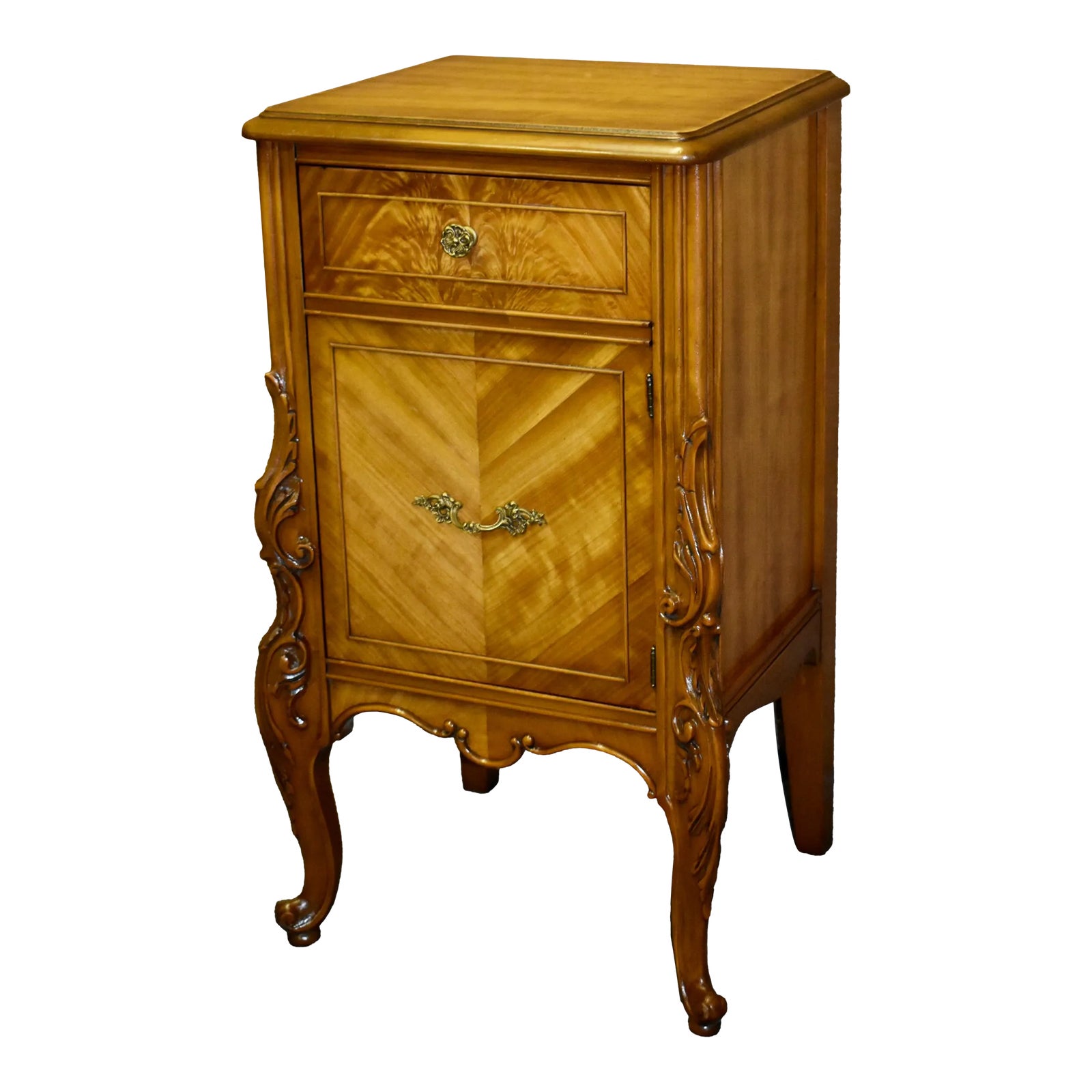 Vintage Carved Satinwood French Style Chairish