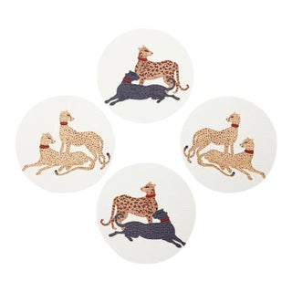 Big Cats by Willa Heart Coasters - Set of 4 For Sale