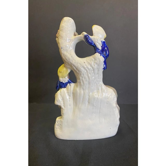 Figurative 19th Century Staffordshire Spill Vase Donkey For Sale - Image 3 of 11