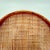 Tan Mid-Century Chinoiserie Cane Wicker and Bamboo Large Herb Drying Basket Tray or Wall Hanging For Sale - Image 8 of 12