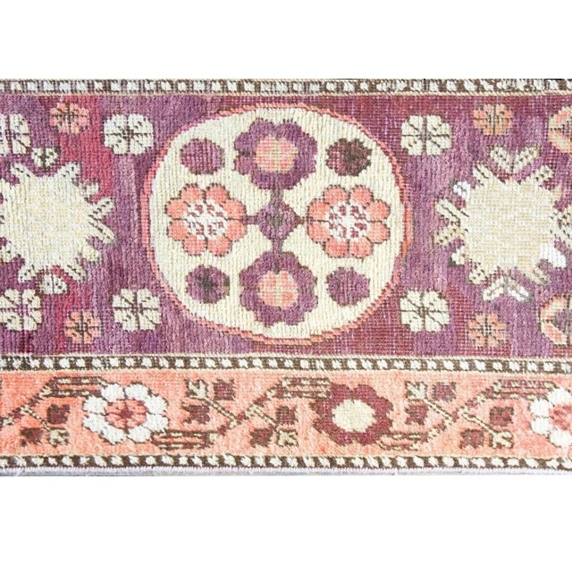 Early 20th Century Early 20th Century Central Asian Khotan Runner For Sale In Chicago - Image 6 of 11