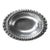 Circa 1980 Beaded Rim Byzantine-Inspired Mexican Pewter Oval Bowl & Underplate Set For Sale