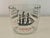 Late 20th Century Vintage Nautical Clipper Ship Glass Ice Bucket For Sale - Image 5 of 5