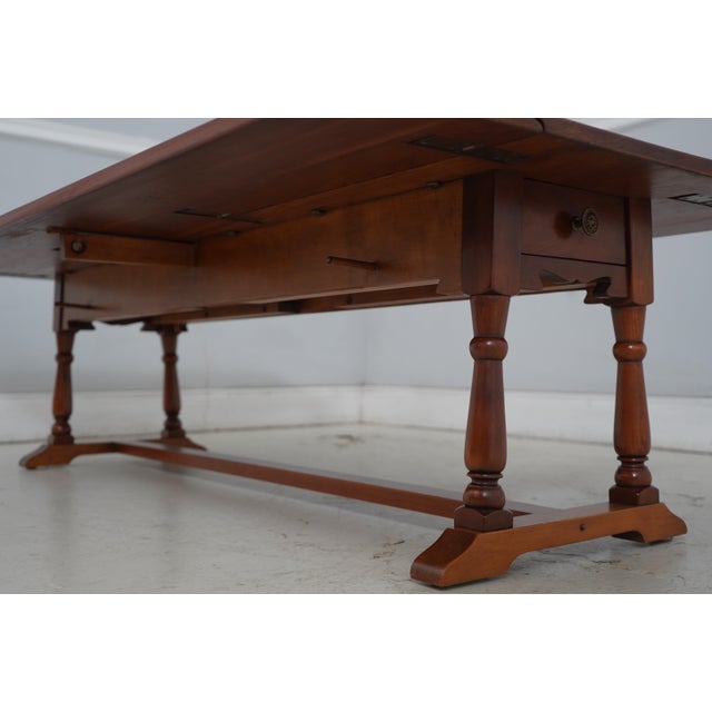Stickley Cherry Valley Dropleaf Coffee Table For Sale - Image 13 of 18