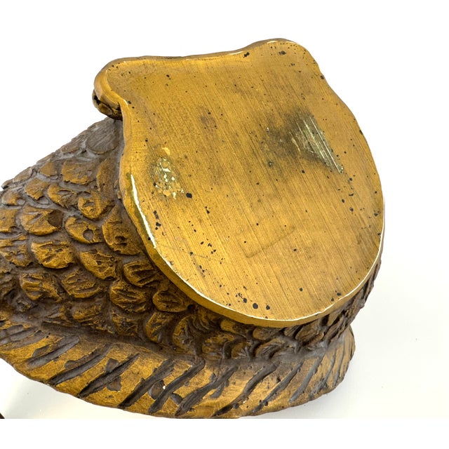 Vintage Rustic Art Carved Fish Catchall Bowl For Sale - Image 12 of 12