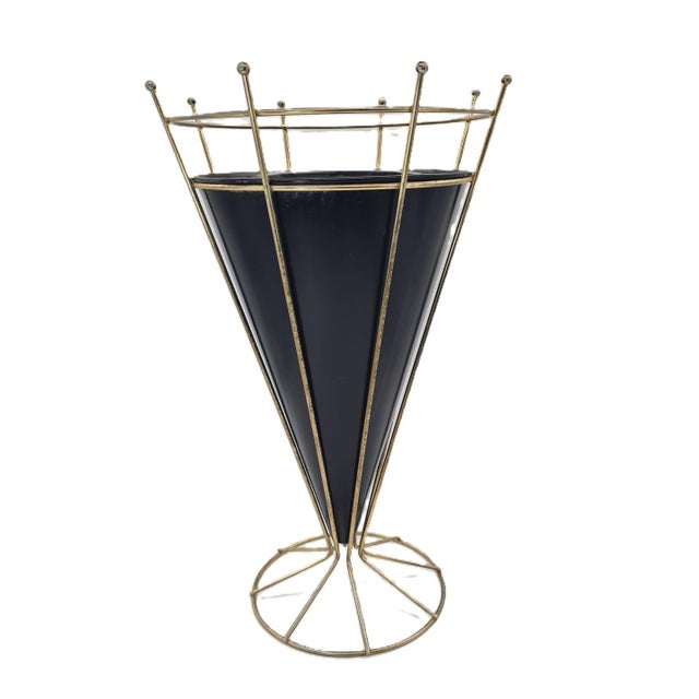 Mid-Century Modern Model 11A Conical Umbrella Stand from Vitra, 1960s For Sale - Image 3 of 11