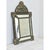 French 19th Century Petite Brass Cushion Mirror For Sale - Image 4 of 11