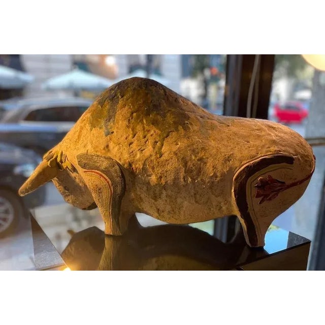 Ceramic Ivo De Santis, Bull, 1982, Ceramic For Sale - Image 7 of 17