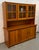 Mid-Century Modern Mid-Century Danish Teak China Hutch and Credenza For Sale - Image 3 of 16