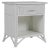 Wood Aruba One-Drawer Nightstand - Light Gray For Sale - Image 7 of 7