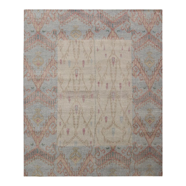 Rug & Kilim’s Mira Rug in Sky Blue, 5x8 For Sale