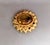 Vintage Signed Napier Goldtone Faux-Citrine Flower Brooch For Sale In Philadelphia - Image 6 of 7