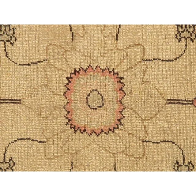 Antique Indian Agra Carpet For Sale - Image 4 of 6