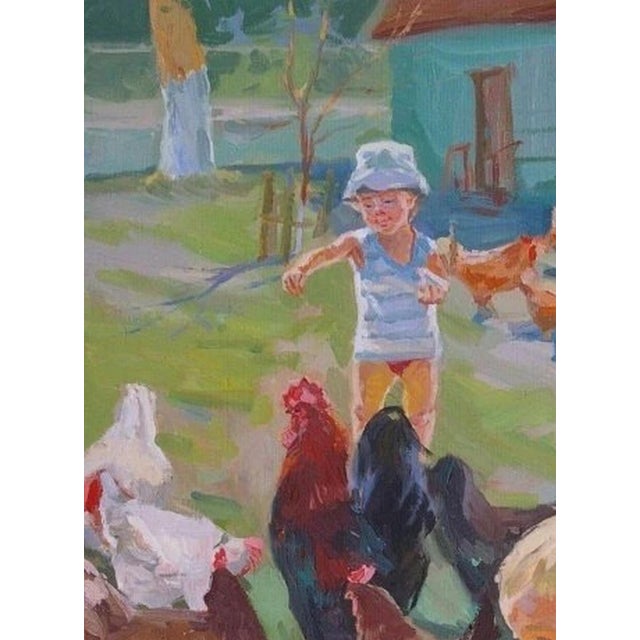 FREE SHIPPING worldwide. The painting will be rolled up and packed securely in a special protective tube. Note: The...