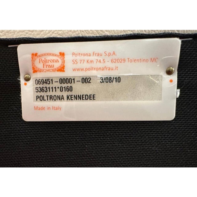 Ferrari Kennedee Model Leather Chair by Jean-Marie Massaud for Poltrona Frau For Sale - Image 5 of 7