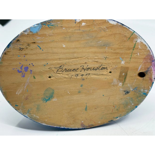 Bruce Houston Saxophone Players Miniature 1997 For Sale - Image 4 of 12