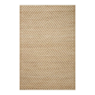 Angela Rose x Loloi Colton Natural / Ivory 7'-6" x 9'-6" Area Rug For Sale