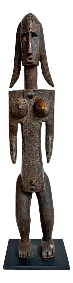 Antique Dogon Door Lock Figure Mali