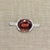 Traditional Natural Zircon Diamond Ring 6.5 14k White Gold 4.32 TCW Certified For Sale - Image 3 of 11