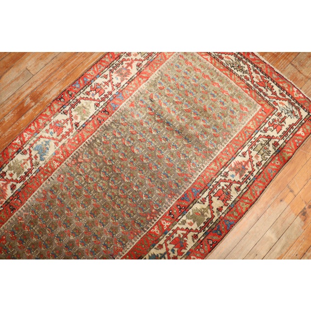 Antique Long Malayer Persian Runner - 3' x 17'10" For Sale In New York - Image 6 of 12