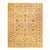 Mogul, One-of-a-Kind Hand-Knotted Area Rug in Ivory, 9' 1" x 11' 9" For Sale