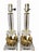 Vintage Brass Elephant Table Lamps Pair Crystal Glass Hollywood Regency - a Pair For Sale - Image 10 of 10