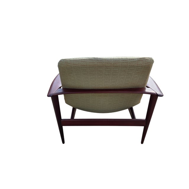 1960s Danish Modern Teak Lounge Chair Paddle Armchair Denmark For Sale - Image 12 of 17