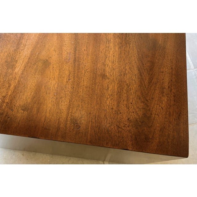 Circa 1970 Henredon Fine Furniture Chinoiserie-Style Mahogany Bedside / Chairside Commode For Sale - Image 16 of 18