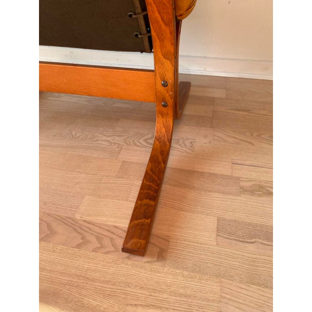 Siesta Lounge Chair attributed to Ingmar Relling for Westnofa For Sale - Image 5 of 15