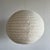Small Round Japanese-Style Rattan and Natural Linen Pendant Light, 1980s For Sale - Image 10 of 14