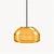 Amber Blown Glass Pendant Light by Artem Zakharchenko-Halytskyi For Sale - Image 6 of 6