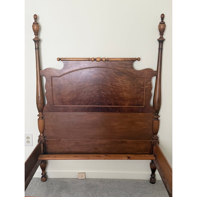 Berkey and Gay Four Poster Twin Beds For Sale In Saint Louis - Image 6 of 12