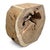 Contemporary Vintage Organic Monkey Pod Wood Side Table / Console For Sale - Image 3 of 6