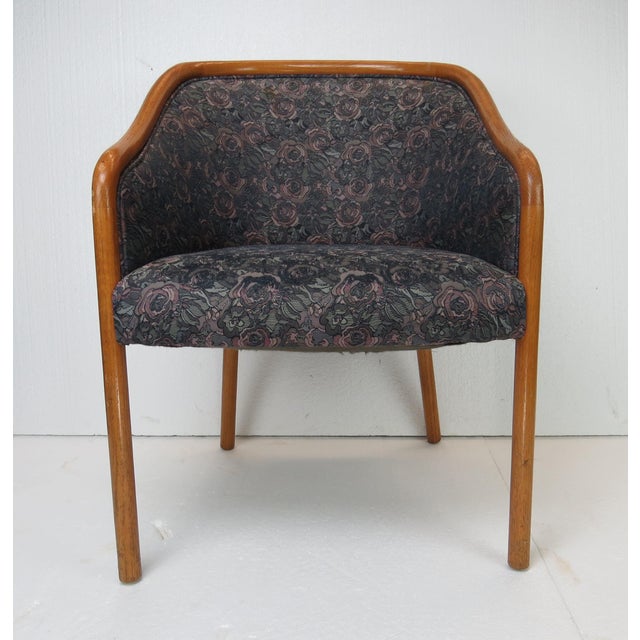 1960s Vintage Charlotte Chair Company Inc Sculptural Bucket Chairs a