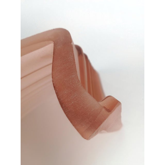 Metal Pink Glass Pergamo 38 Wall Sconces by A. Mangiarotti for Artemide, 1980s, Set of 2 For Sale - Image 7 of 18