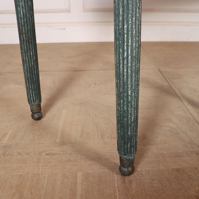 Hollywood Regency English Regency Console Table For Sale - Image 3 of 12