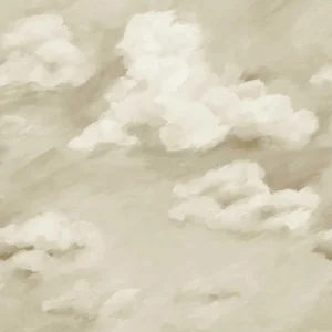 Harlequin Air Wallpaper in Golden Light - a Sample