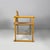 Italian Modern Chairs with Armrests in Wood and Black Metal, 1970s, Set of 2 For Sale - Image 3 of 18