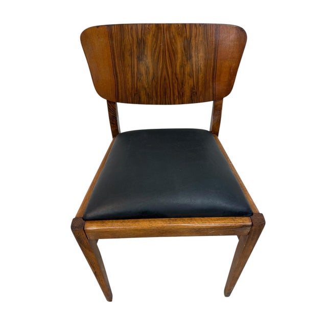 Mid-Century Modern Low Back Rosewood Dining Chairs - Set of 4 For Sale - Image 4 of 6