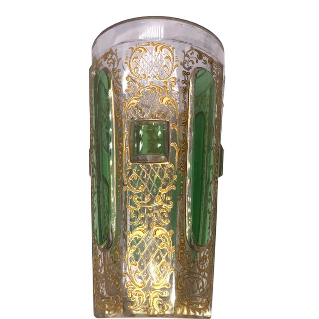 Art Nouveau Small Moser Beaker For Sale - Image 3 of 7