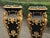Late 20thC Italian Baroque Black Gold Pedestals – Pair For Sale - Image 12 of 14