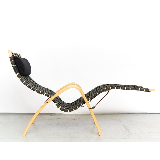 Manufacturer: IKEA Design: Kim Samson Model: Axstad Minimalist chaise longue by Danish designer Kim Samson. Designed in...