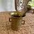 Traditional Antique Etched Brass Mortar and Pestle For Sale - Image 3 of 9