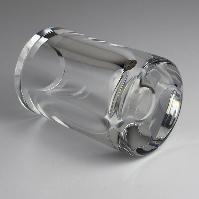 Mercedes-Benz Auto Rotonda Crystal Glass Vase by Il Giugno, 2003 For Sale - Image 8 of 17