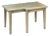 Vintage Solid Pine Five Legged Shaped Top Side Table in Green Glaze Finish For Sale