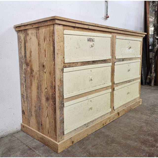 Workbench Chest of Drawers, 1980s For Sale - Image 9 of 11