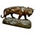 Metal Bronze Tiger Statue, 1970s For Sale - Image 7 of 7