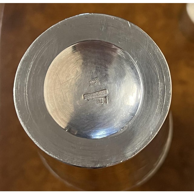 Sterling Silver Dragon Cocktail Shaker, 1900s For Sale - Image 9 of 14