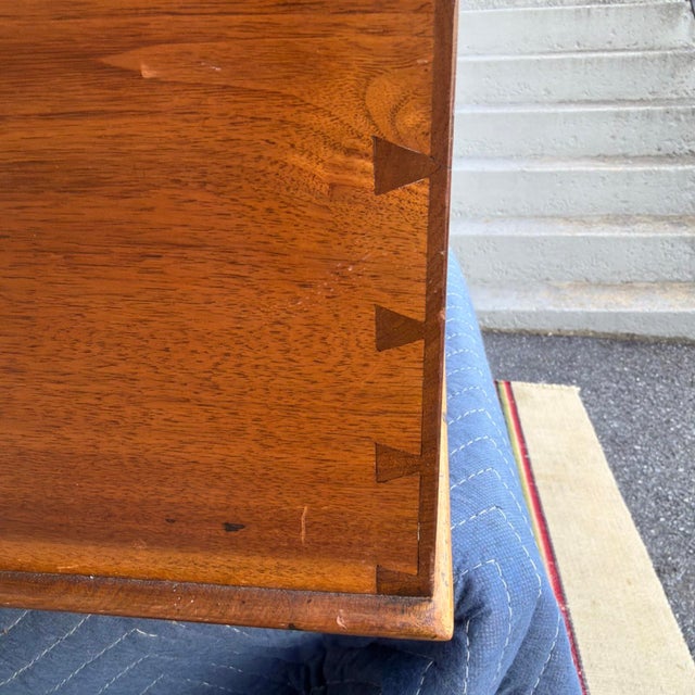 Wood Antique Walnut Dovetailed Document or Storage Box, Pennsylvania, Circa 1850s For Sale - Image 7 of 18